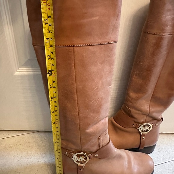 MK Michael Kors Camel leather boots 6.5 - Picture 4 of 9